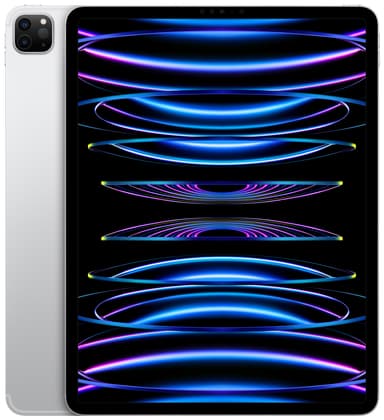 iPad Pro 12,9" 2022 128 GB WiFi + Cellular (sølv)