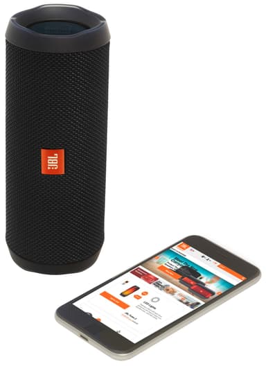 JBL Flip 4 trådløs højttaler - sort