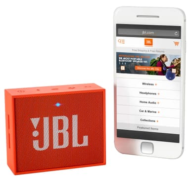 JBL GO trådløs højttaler - orange