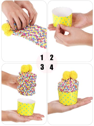 Fuzzy sokker til kvinder 3 par MultiColor 26x8 cm