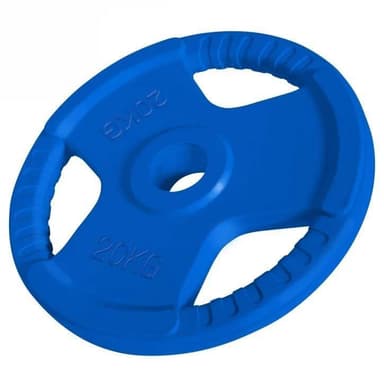 Gorilla Sports Vægtskiver Trigrip 51mm 20 kg