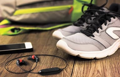 JVC Gumy Sport in-ear trådløse hovedtelefoner (sort)