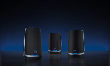 Netgear Orbi RBKE963B AX11000 quad-band mesh WiFi 6E 3-pak (sort)