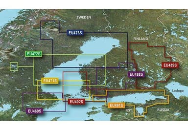 Garmin Gulf of Bothnia, South Garmin VEU471S - BlueChart g3 Vision mSD/SD