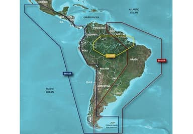 Garmin South America West Coast Garmin microSD™/SD™ card: HXSA002R