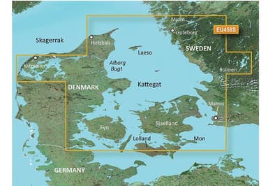 Garmin Göteborg-Fyn Garmin VEU458S - BlueChart g3 Vision mSD/SD