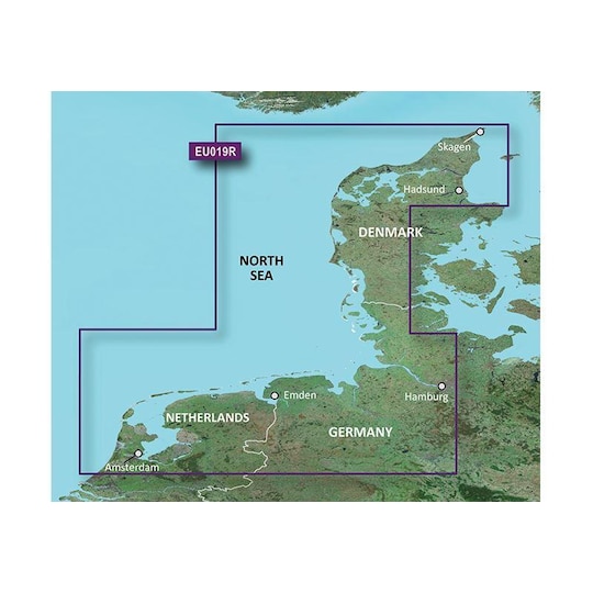 Garmin Alborg - Amsterdam Garmin microSD™/SD™ card: HXEU019R