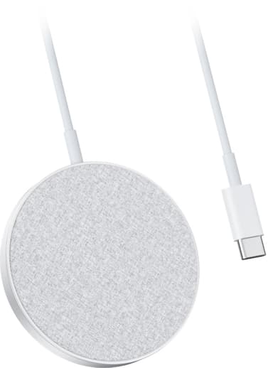 Anker PowerWave II Magnetic Pad trådløs oplader (sølv)