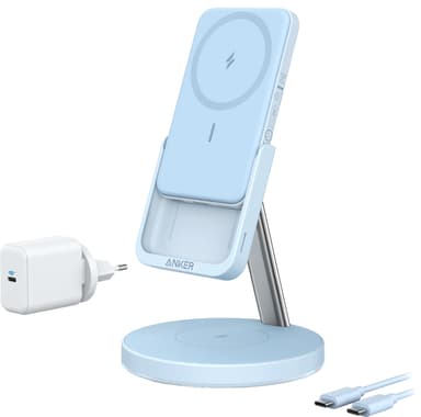 Anker PowerWave Mag-Go 2-i-1 stander (blå)