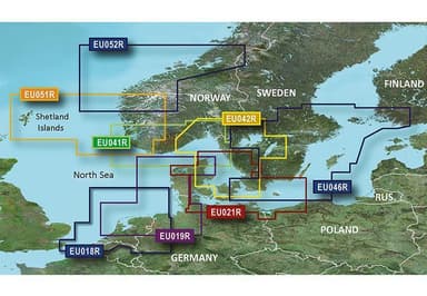 Garmin Arhus-Kiel-Koszalin Garmin VEU459S - BlueChart g3 Vision mSD/SD