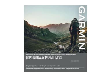 Garmin TOPO Norge Premium v3, Region 6 – Trondelag Garmin microSD™/SD™ card