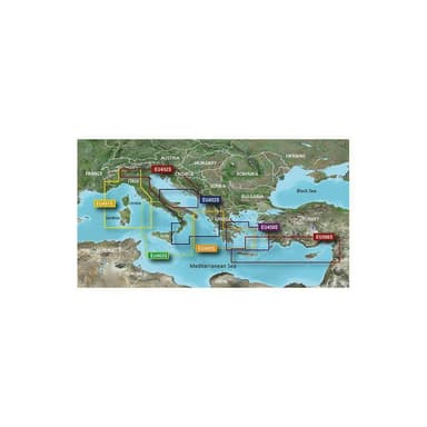 Garmin Adriatic Sea, South Coast Garmin microSD™/SD™ card: VEU453S