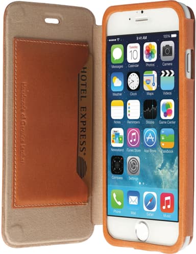 Krusell Kiruna FlipCover til iPhone 6 - kamel