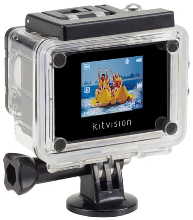 Kitvision Escape HD5W action-kamera + fæstetilbehør