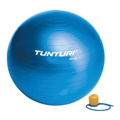 Tunturi Fitness Gymball Blue, Fitnessbold 65 cm
