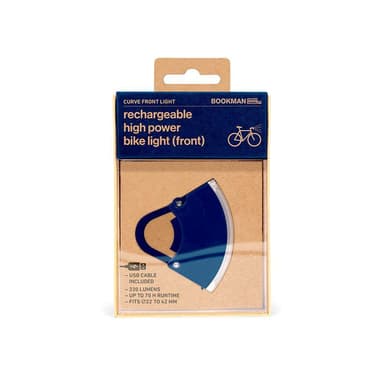 Bookman Curve Front Light, Cykelbelysning