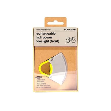 Bookman Curve Front Light, Cykelbelysning