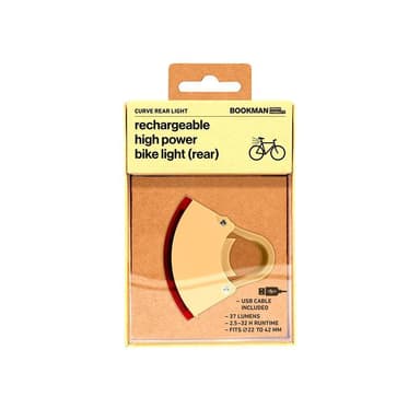 Bookman Curve Rear Light, Cykelbelysning