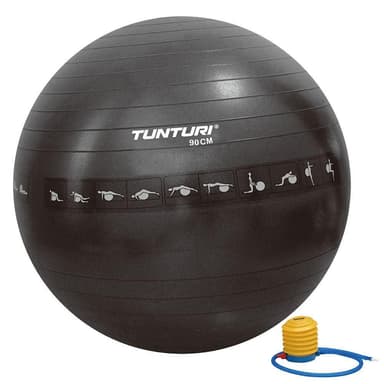 Tunturi Fitness Gymball Anti Burst, Fitnessbold 90 cm