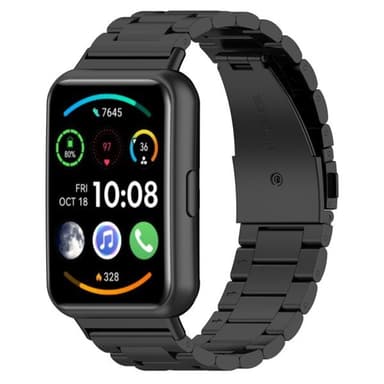 Metallarmband till Huawei Watch Fit 2 - svart
