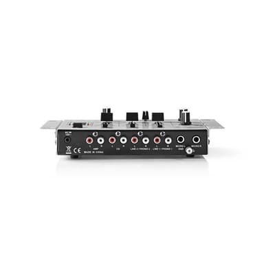 DJ-mixer | 3 stereokanaler | Crossfader | Talkover-funktion