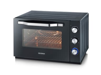 Severin Miniovn m. rotisseri 2200 watt Sort