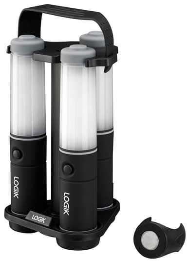 Logik 3-i-1 LED-campinglygte