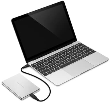 LaCie Porsche Design Mobil bærbar harddisk USB-C - 2TB