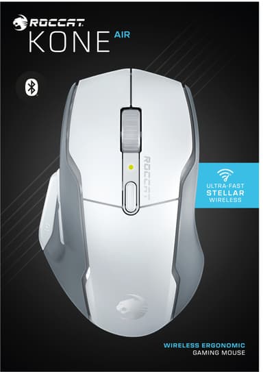 Roccat Kone Air trådløs gaming-mus (hvid)