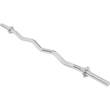 Gorilla Sports Curl bar Gummi - 35 kg