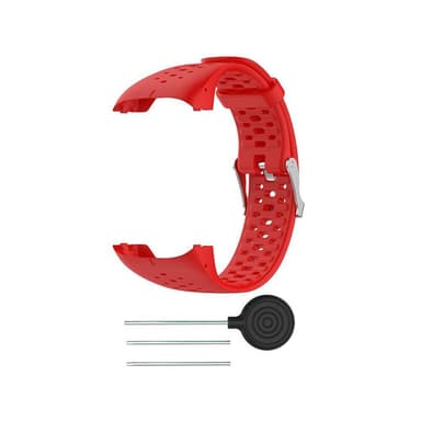 Polar M400 / M430 träningsklocka armband silikon Röd