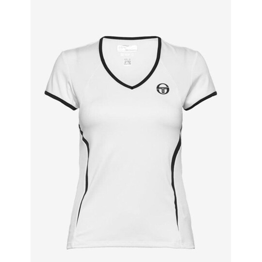 Sergio Tacchini Eva T-Shirt, Padel og tennis T-shirt dame L
