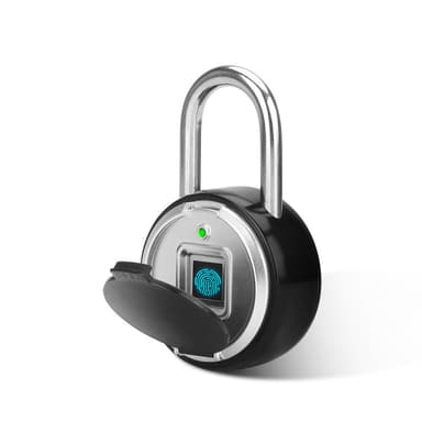 Smart App Fingeraftryk hængelås Bluetooth Sort