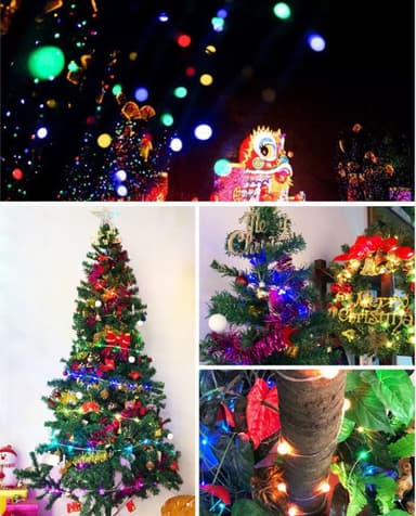 Fairy String Lights Bluetooth kontrol MultiColor 2 m
