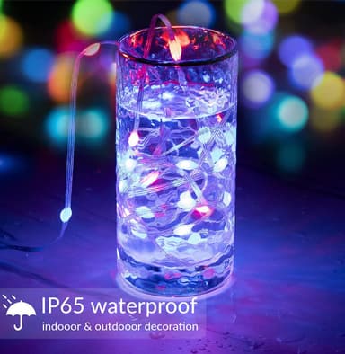 Fairy String Lights 44 Taster Bluetooth Control 1 Par MultiColor 5 m