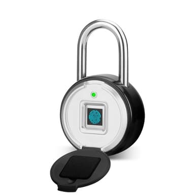 Smart App Fingeraftryk hængelås Bluetooth Sort
