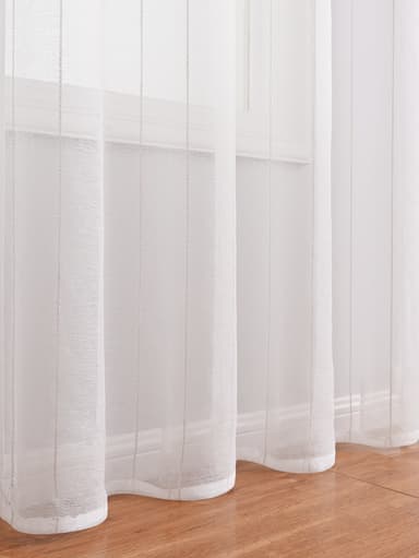 Lysfiltrerende gardin hvid 130x100 cm