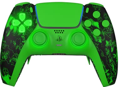 King PS5 Prime Pro trådløs controller (grøn)