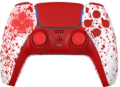 King PS5 Prime trådløs controller (rød)