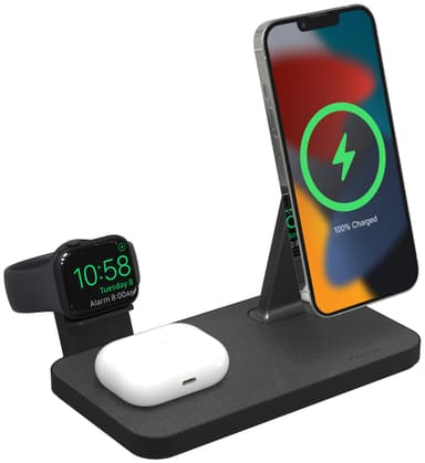 Mophie Snap+ 3-i-1 trådløs opladningsstander