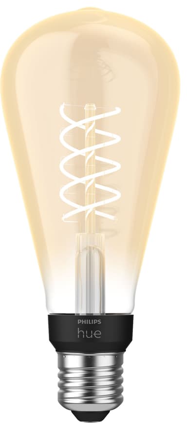 13: Philips Hue Filament Edison ST72, 7W, White Ambiance, E27