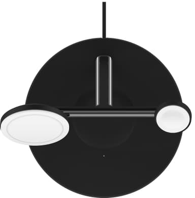 Belkin BoostCharge Pro 3-i-1 trådløs oplader med adapter (sort)
