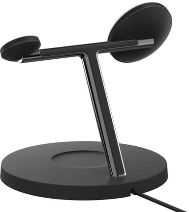 Belkin BoostCharge Pro 3-i-1 trådløs oplader med adapter (sort)