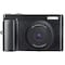Digitalkamera 48 MP, 1080p HD, 16x zoom, flip screen Sort