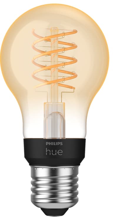 Billede af Philips Hue W pære 7,2W Filament A60 E27