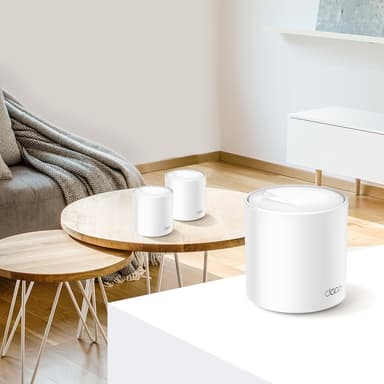 TP-Link Deco X60 V3.2 WiFi 6 Mesh-system 3-pak