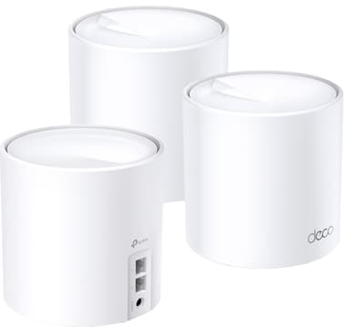 TP-Link Deco X60 V3.2 WiFi 6 Mesh-system 3-pak