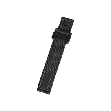 INF Urbånd med krog og løkke til Fitbit Versa 3 Sort