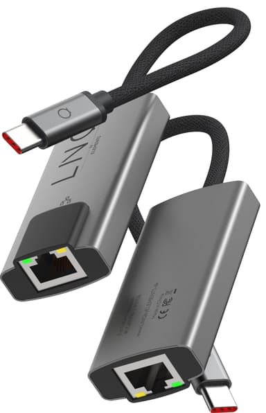 LinQ 2,5Gbe Ethernet USB-C-adapter