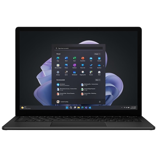 Microsoft Surface Laptop 5 i7-12/16/512/W11P 15" laptop (black)